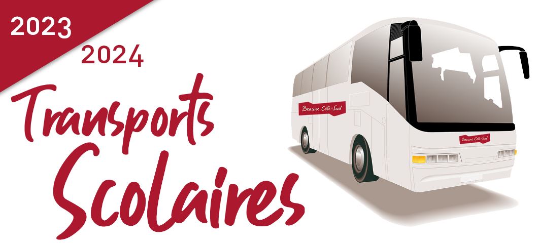 Transports scolaire Beaune Côte et Sud ouverts principalement élèves frais inscriptions